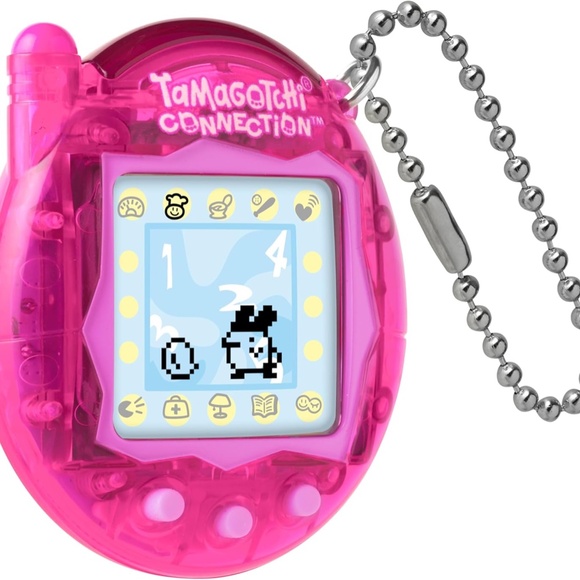 Tamagotchi Connection - Translucent Pink NO BOX / BATTERY - Picture 5 of 9